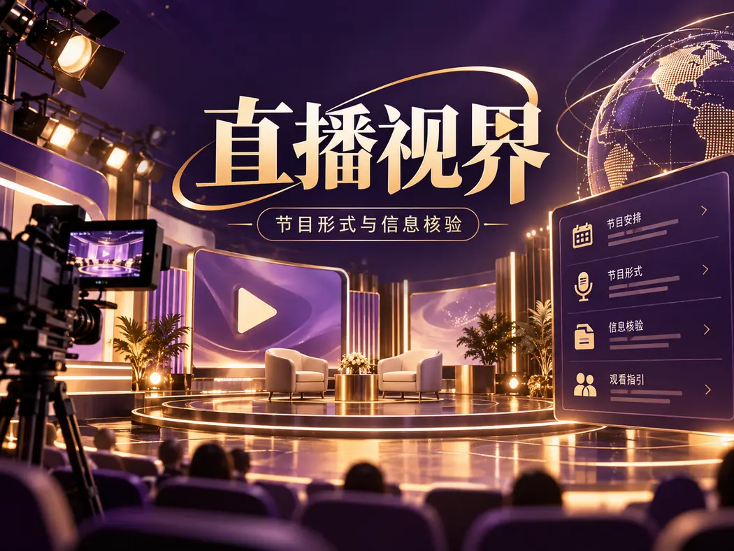 节目直播与活动观察主题